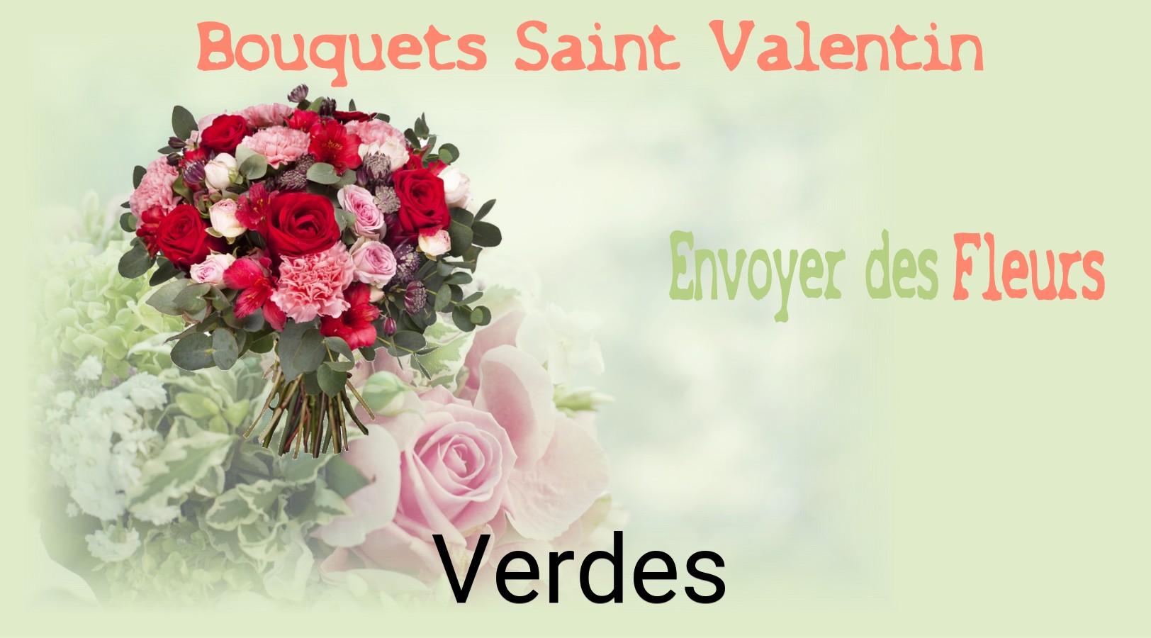 Roses de Saint-Valentin livrées à Verdes